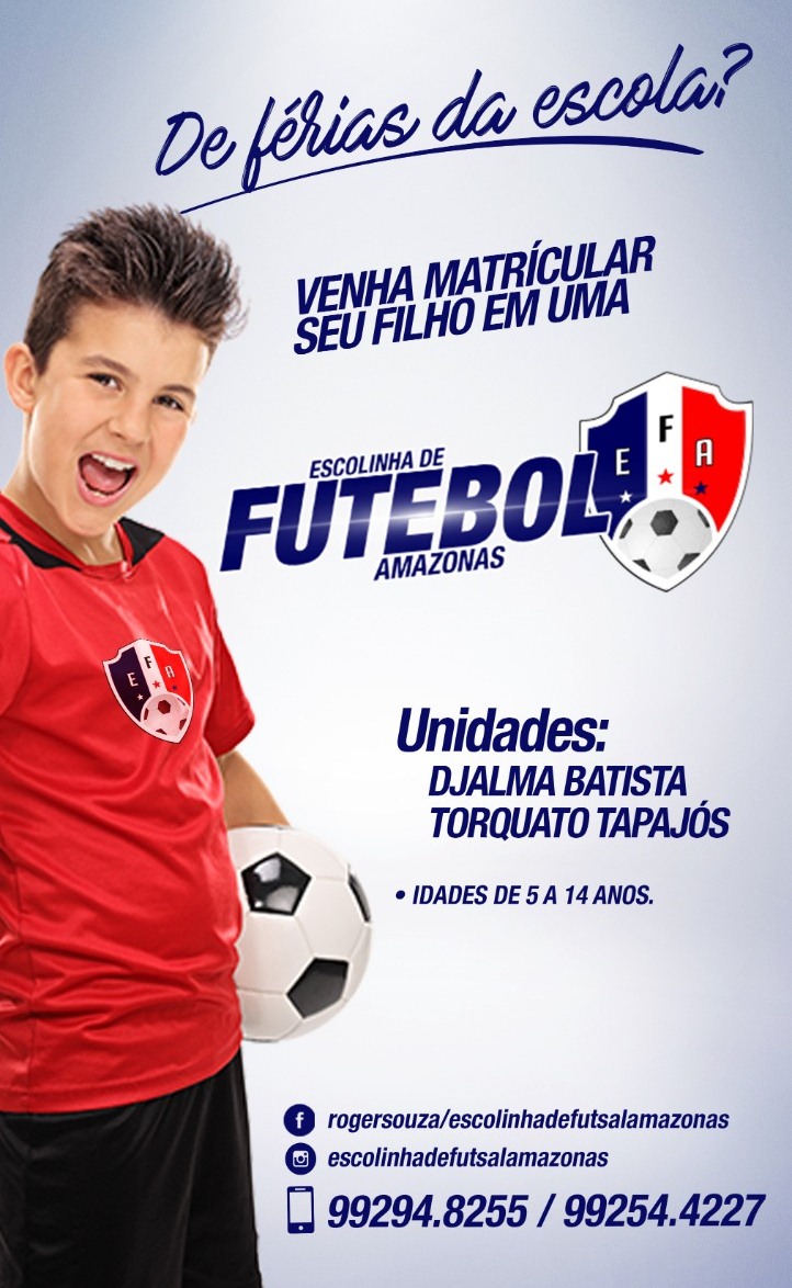 Escolinha de futebol gratis é ofertada para crianças de 06 a 12 anos - Voz  do Amapá