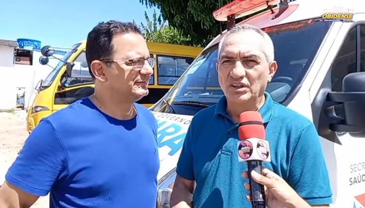 Deputado Federal Júnior Ferrari  e Prefeito Jaime Silva