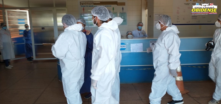 Vereadores visitam o Hospital Municipal de Óbidos