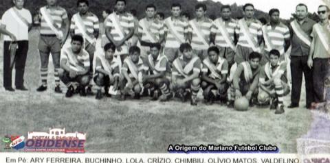 Mariano Futebol Clube completa 70 anos e comemora com festa neste dia 5 de janeiro em sua sede própria