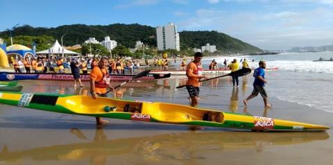 Dupla de Santarém lidera ranking no Brasileiro de canoagem oceânica