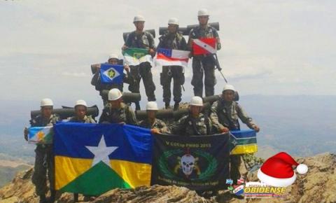 Primeiro obidense a concluir o curso de operações especiais - COEsp na PM de Rondônia.