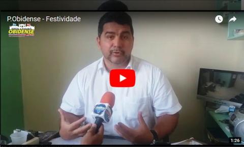 Vídeo - entrevista Festividade de Sant’Ana – Dr. Márcio Pinto, fala sobre a programação, translado, Círio e noitadas