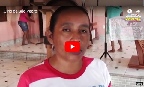 Alzilete Freitas coordenadora da festividade de São Pedro, bairro Bela Vista, falou sobre o círio fluvial e início da festividade