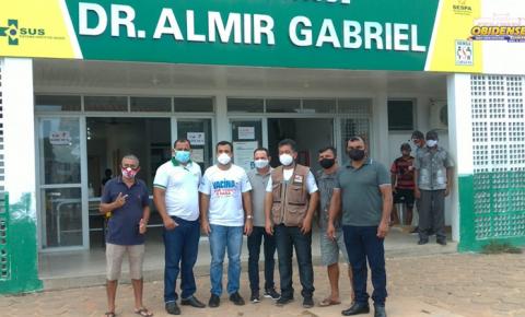 Secretário do Governo do Estado visita o Centro de saúde Dr. Almir Gabriel em Curuá – PA | Portal Obidense