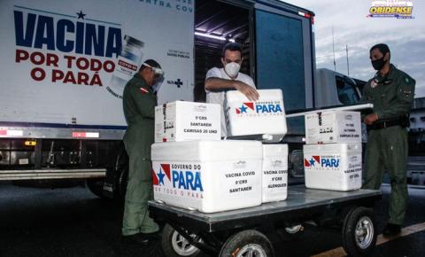 Grupamento Aéreo decola com novas doses de vacinas para o interior do Pará | Portal Obidense